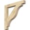 Ekena Millwork Funston Block Rough Sawn Bracket, Douglas Fir, 4"W x 34"D x 34"H BKT04X34X34FST05RDF - alternate 1